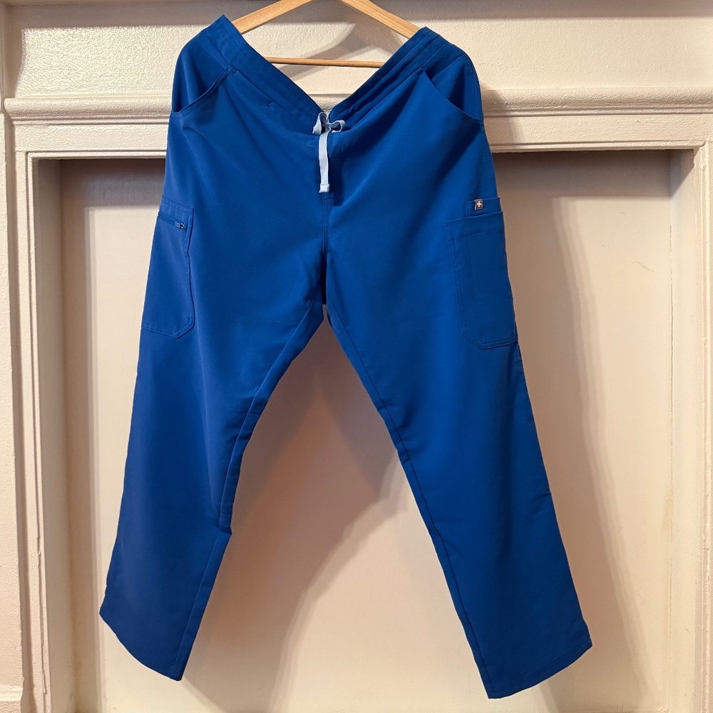 Figs Royal Blue Scrub pants